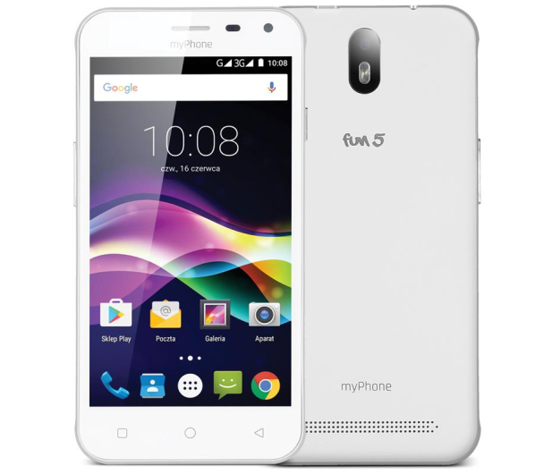 MYPHONE FUN 5 Biały Dual Sim - 329294 - zdjęcie 7